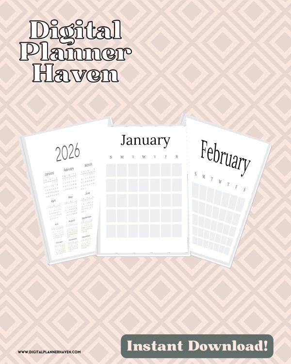 Calendar Builder Digital Planner Haven - Image 2