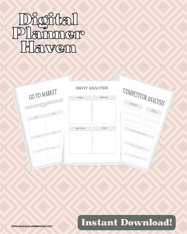 Product Launch Planner Digital Planner Haven - Image 2