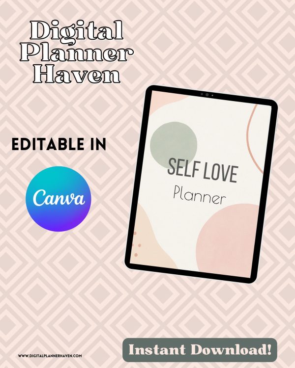 Self Love Planner Digital Planner Haven